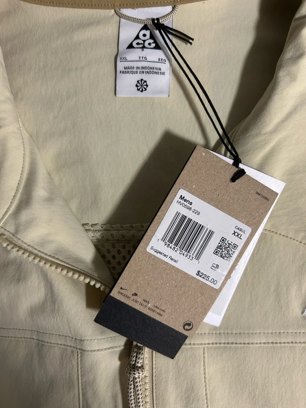 Nike ACG Smith Summit UV Jacket Size XXL